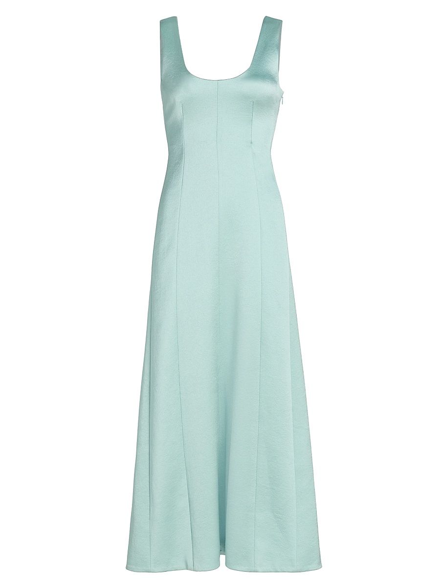 Women's White Label Isabelle Crepe Midi-Dress - Sea Glass - Size 12