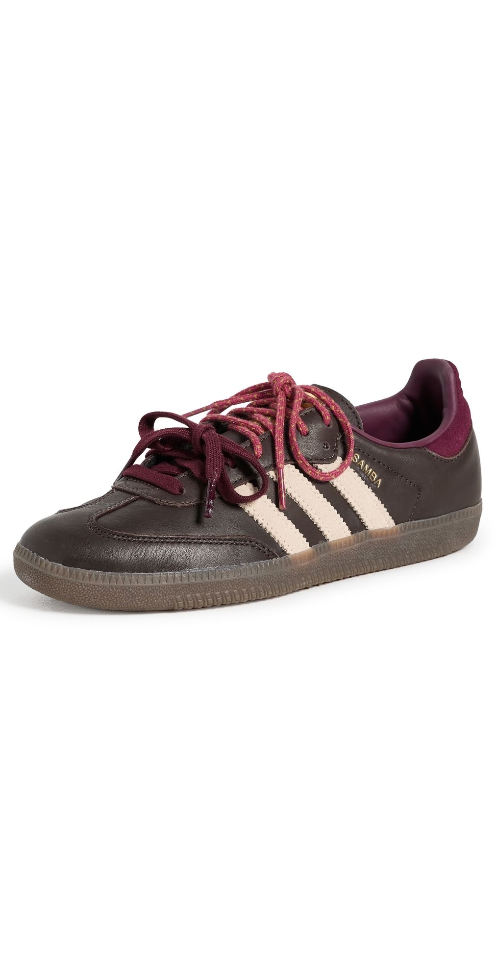 adidas Samba OG Sneakers Brown/Warm Vanilla/Maroon 10.5