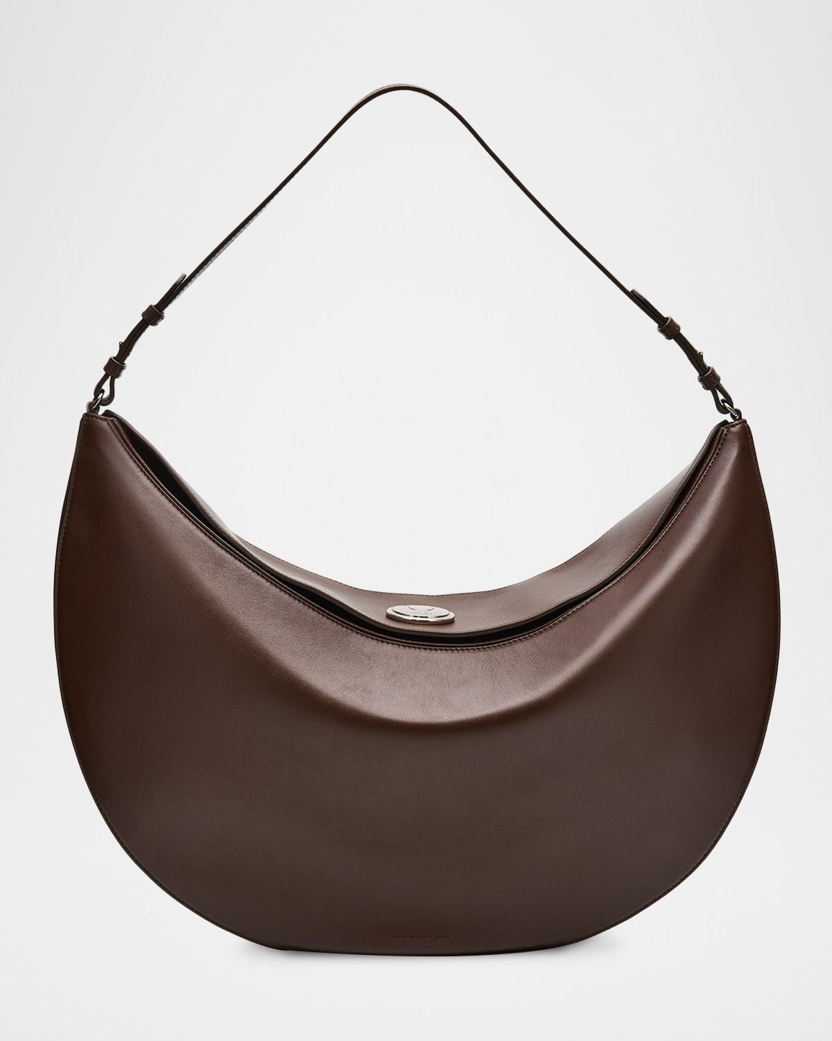 Le Calisson Rond Leather Shoulder Bag