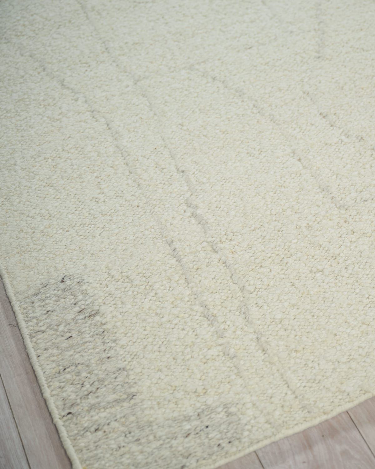 Kokomo Flatweave Ivory & Silver Rug