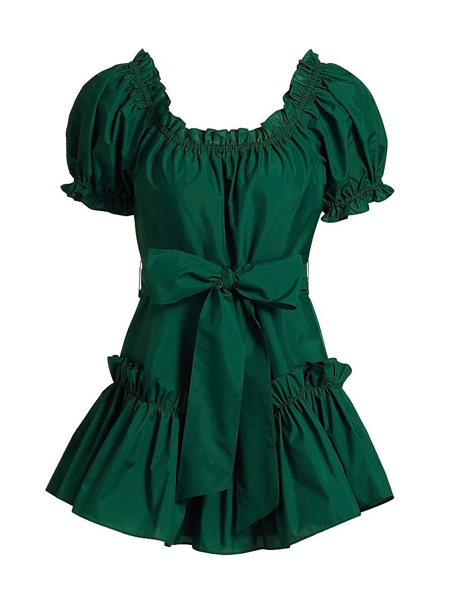 Women's Winterberry Estine Minidress - Green - Size 8
