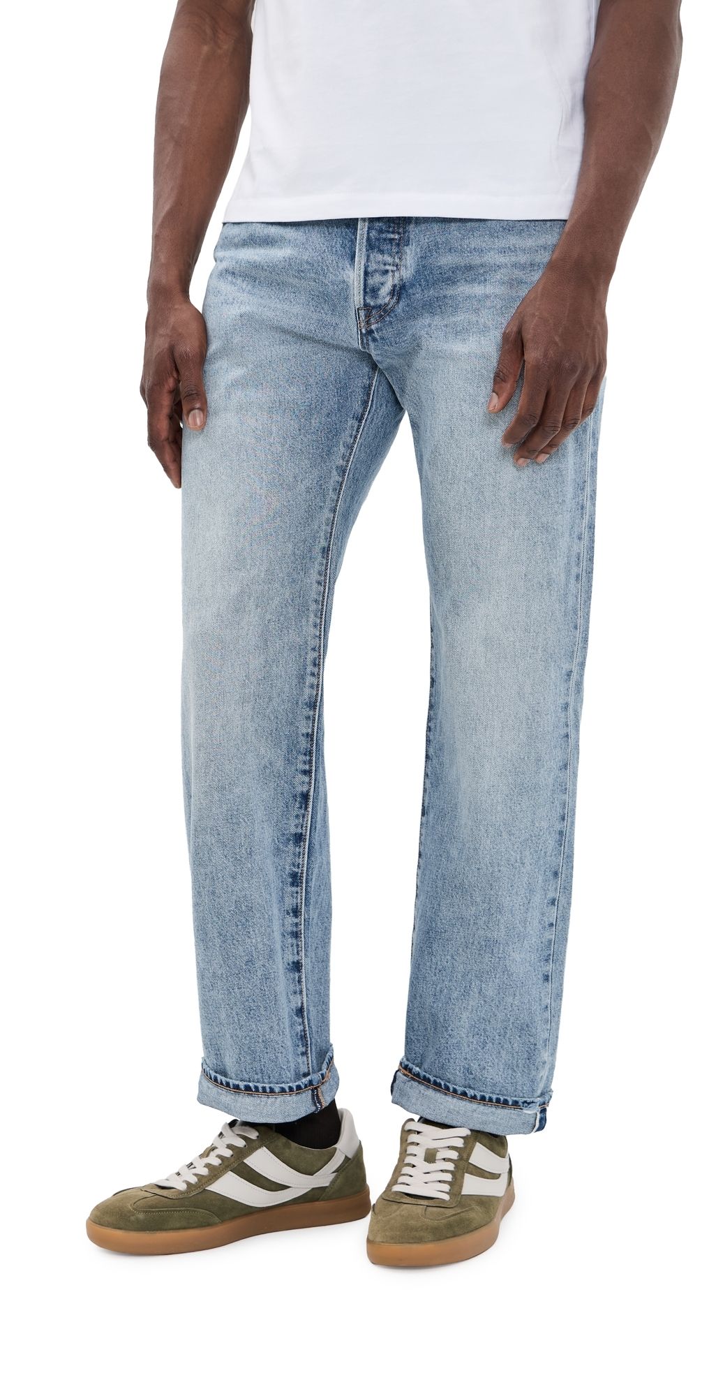 Levi's 501 Relaxed Jeans Beautiful Disaster Selvedge 34