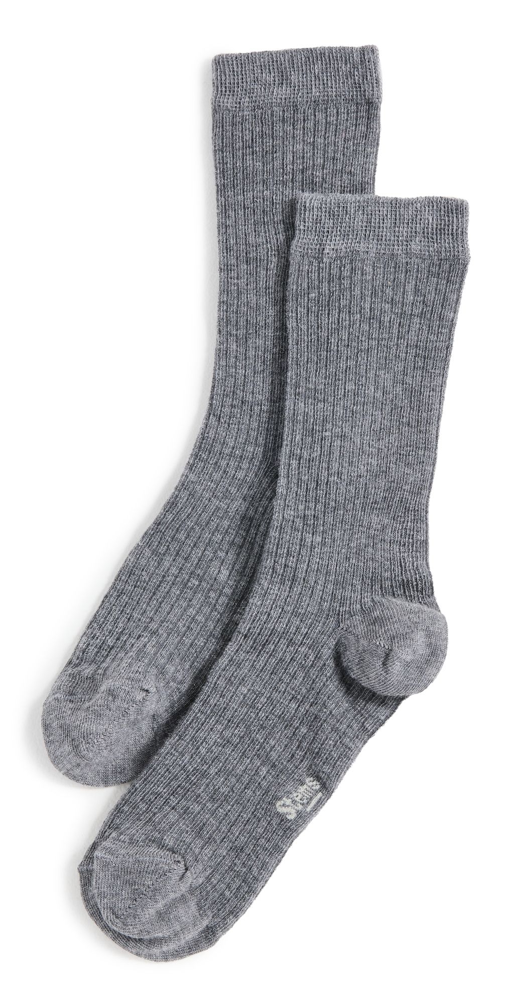 Stems Cloud Cashmere Crew Socks Grey One Size
