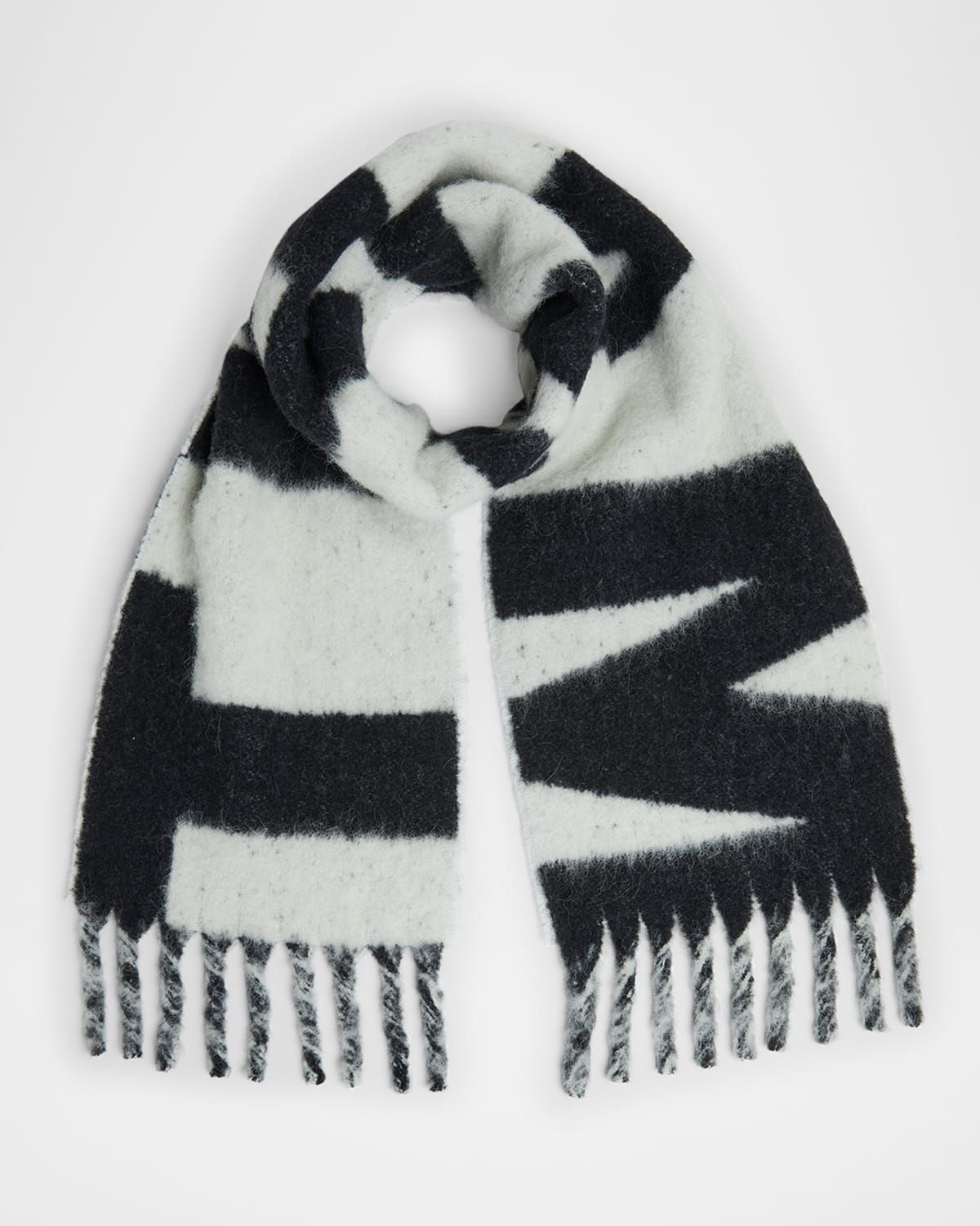 Loliana Logo Wool-Blend Scarf