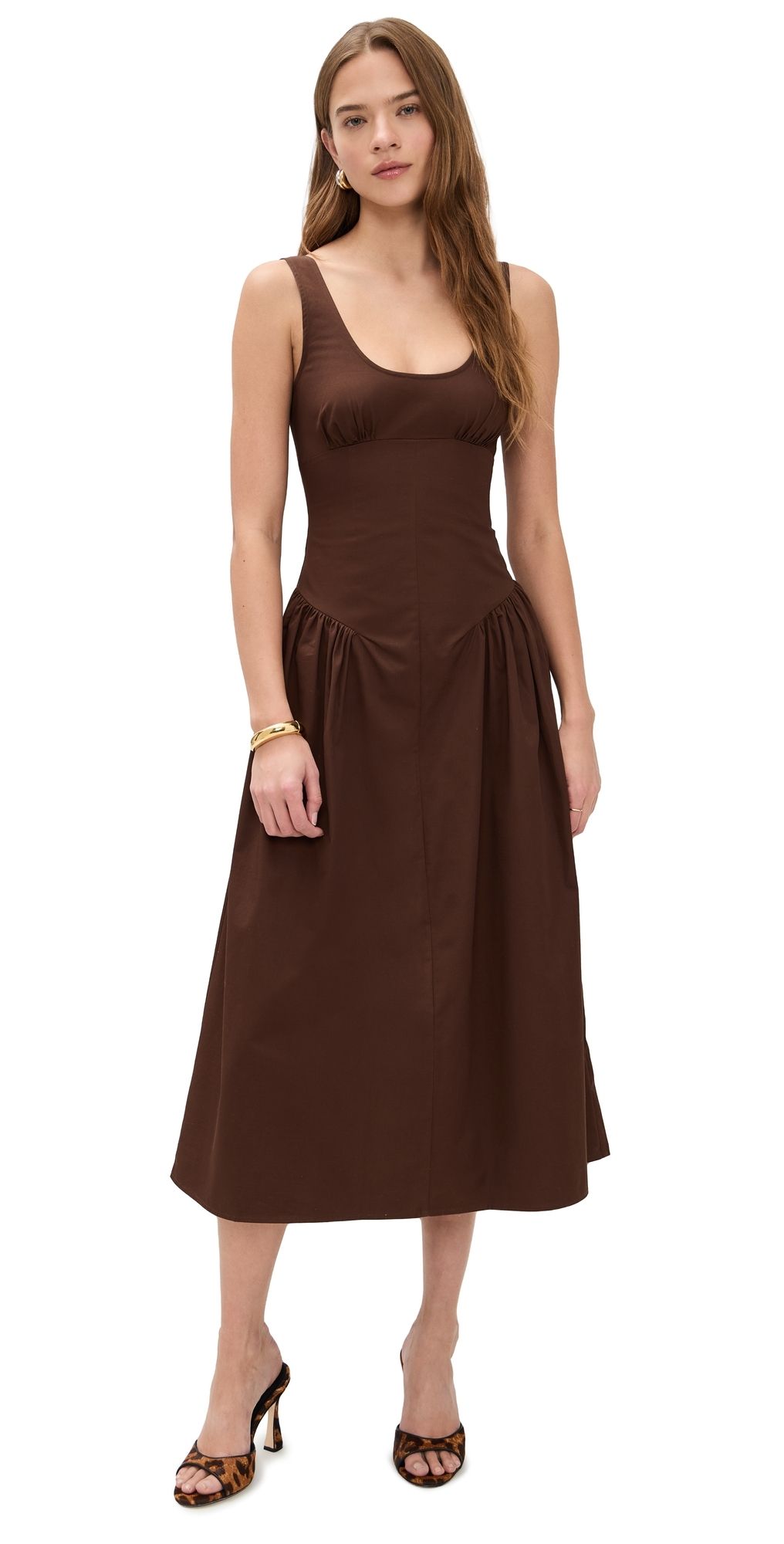 Lioness Luna Rosa Maxi Dress Chocolate XXS