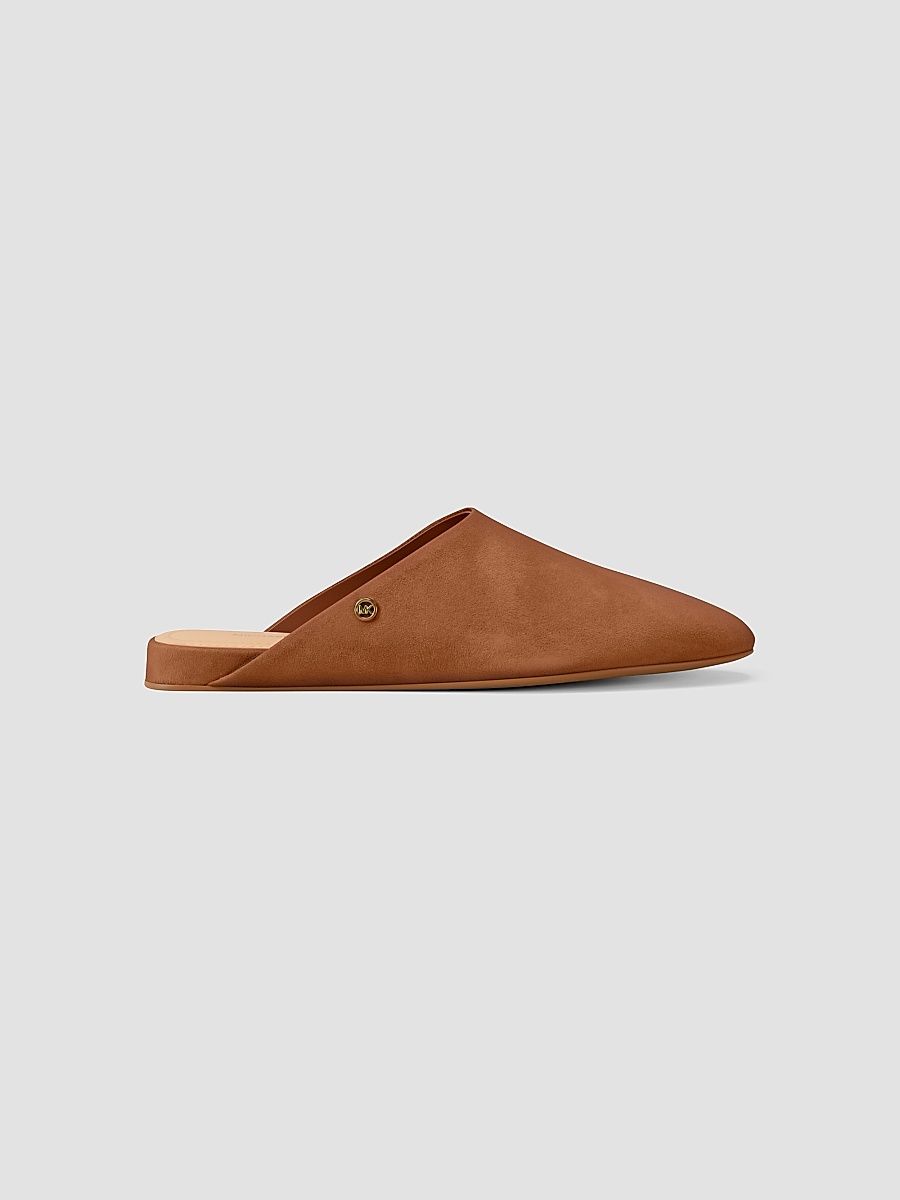 MICHAEL Michael Kors Women's Cady Suede Mules - Luggage - Size 11