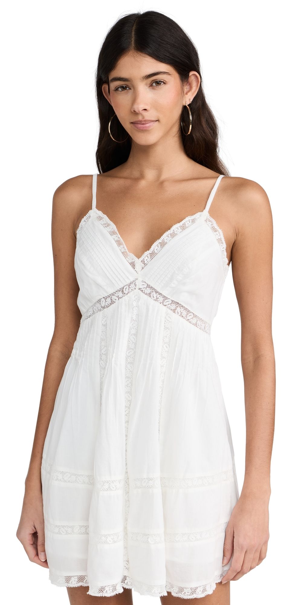 LoveShackFancy Docila Dress White XS