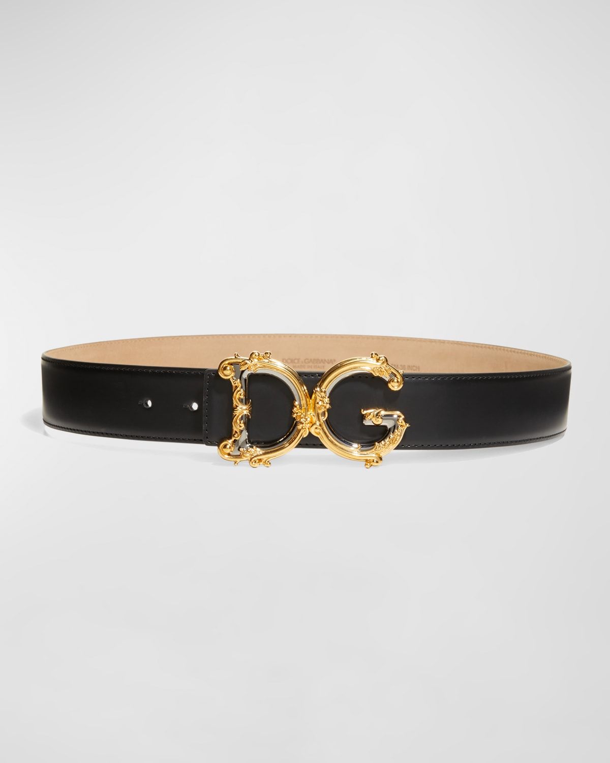 DG Barocco 40mm Calf Leather Belt