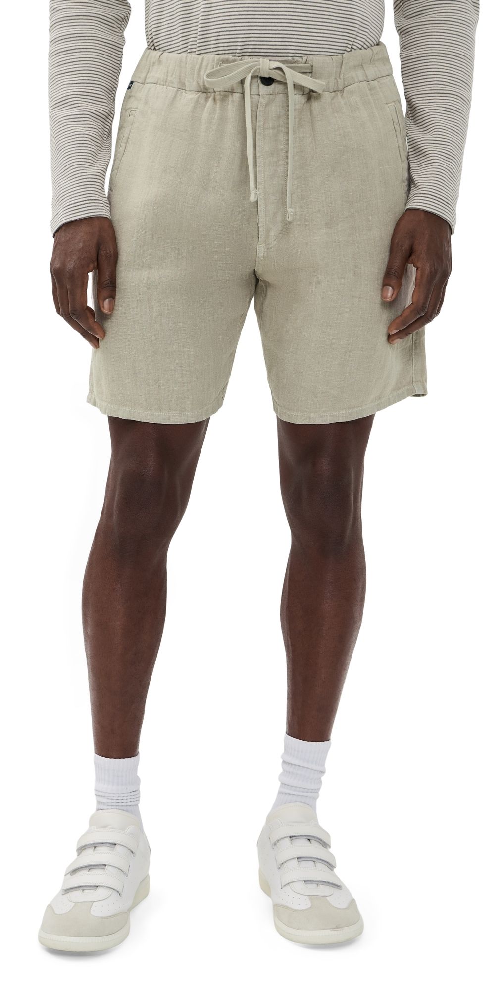 Citizens of Humanity Drawstring Deck Shorts 7.5 Wheat XXL