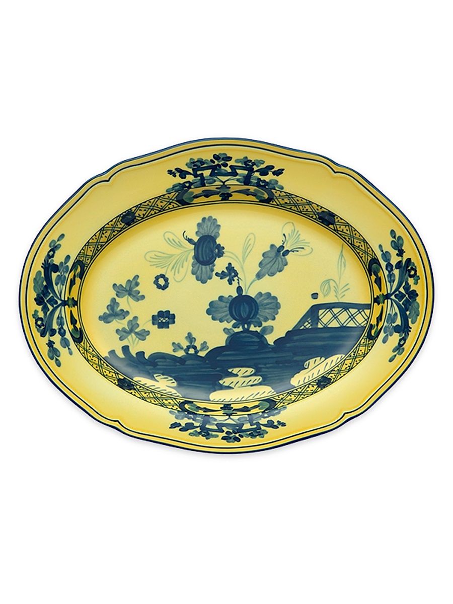 Oriente Italiano Oval Platter - Citrino