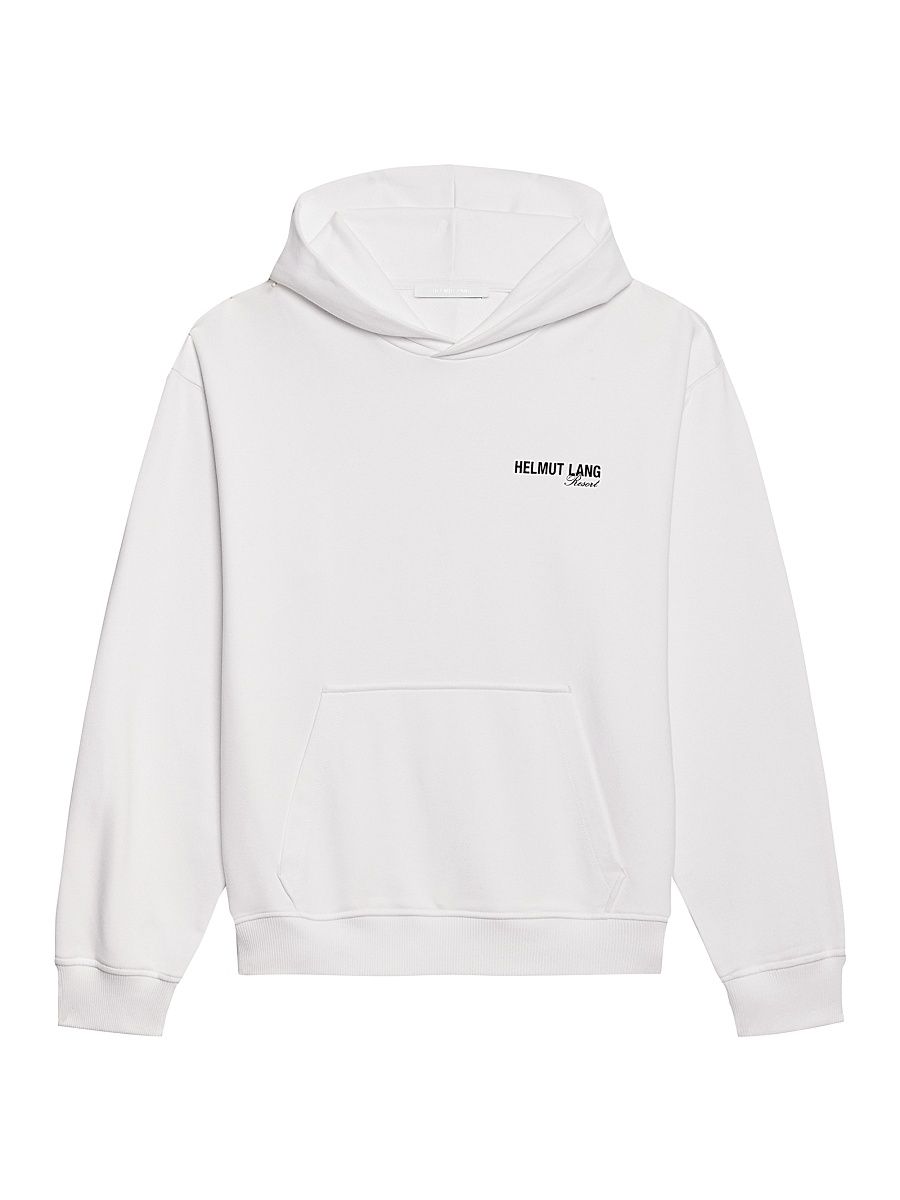 Men's Ski Map Hoodie - White - Size XXL