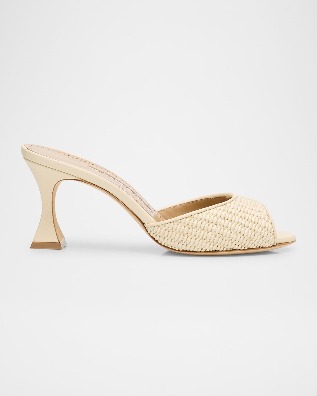 Raffia Jadara Slide Sandals