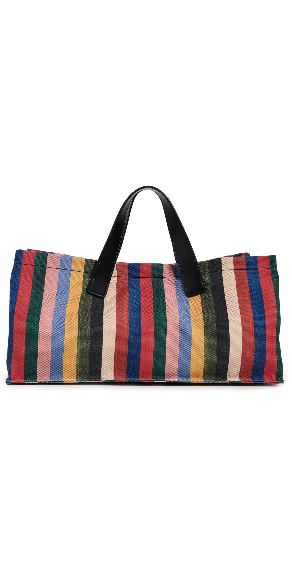 STAUD Port Tote Bag Artist Stripe One Size