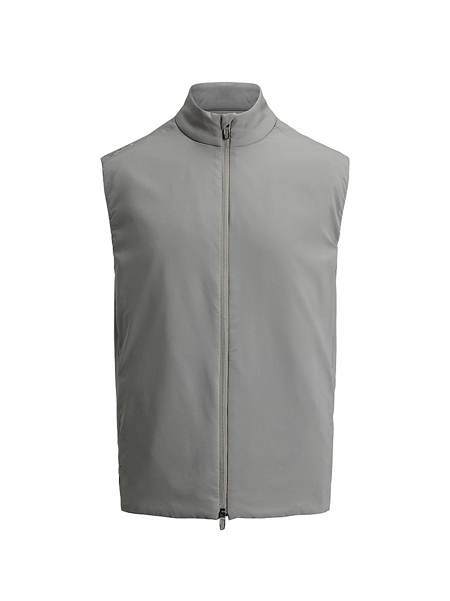 Men's Tech Stretch Full-Zip Vest - Peak Grey - Size XXL