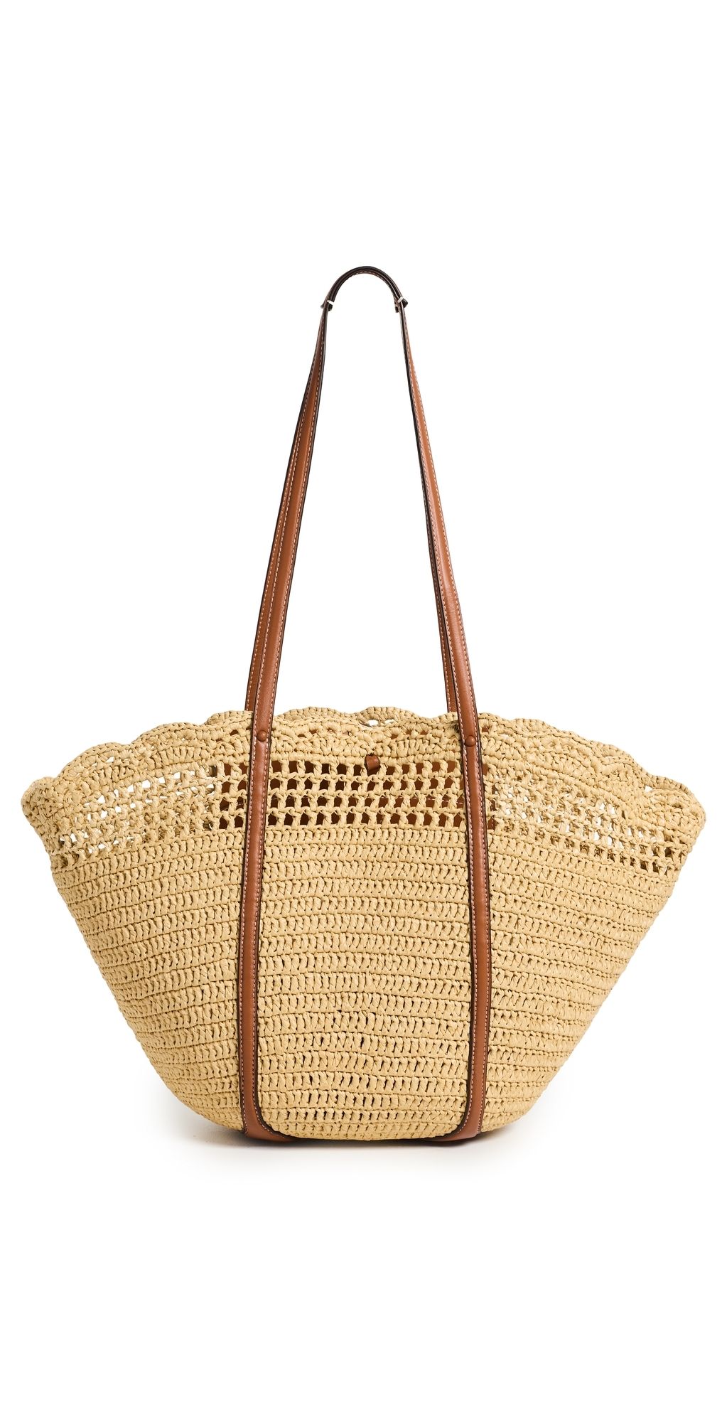 Ulla Johnson Marina Raffia Tote Natural One Size