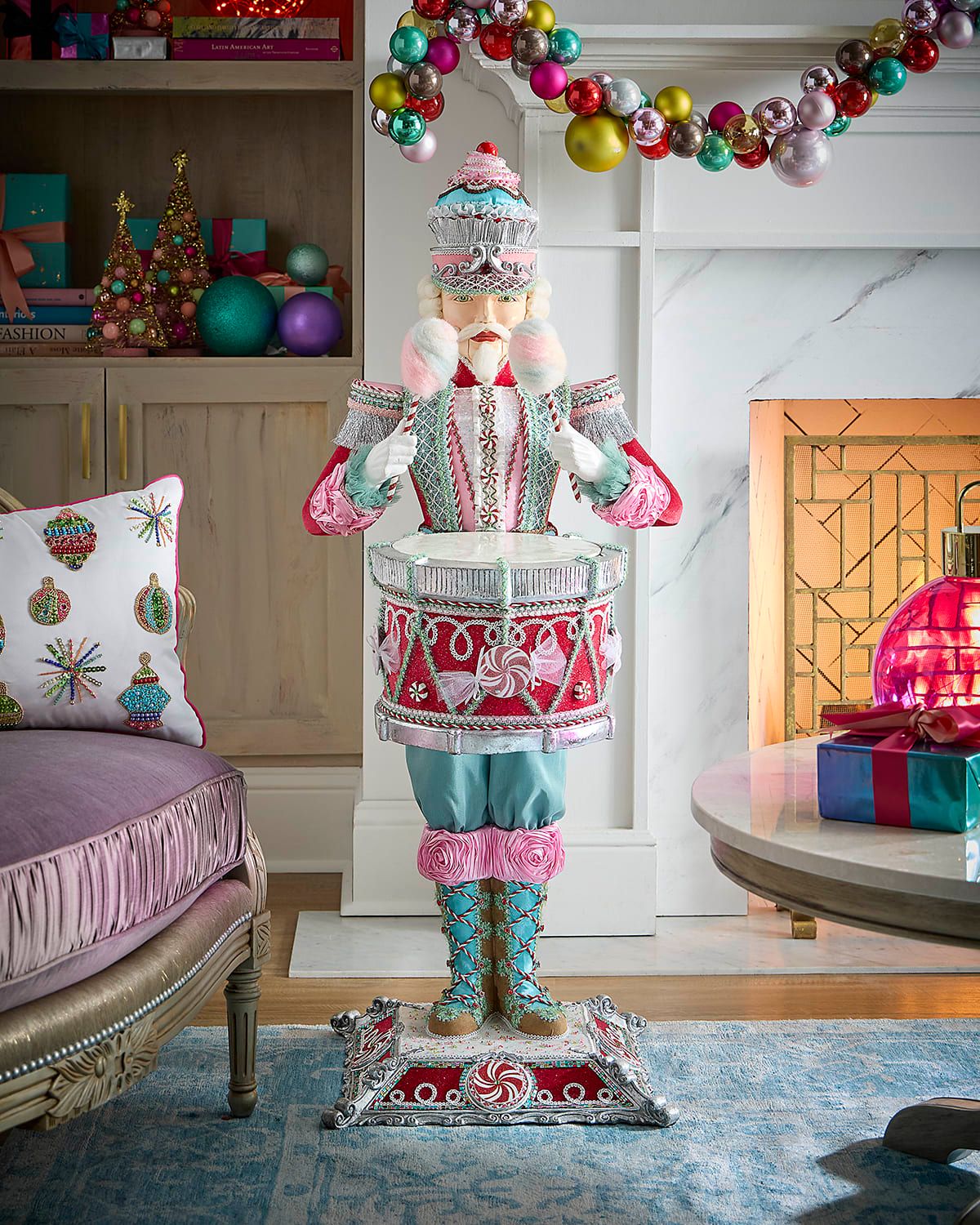 Commander Cupcake Life-Size Nutcracker Server, 47"