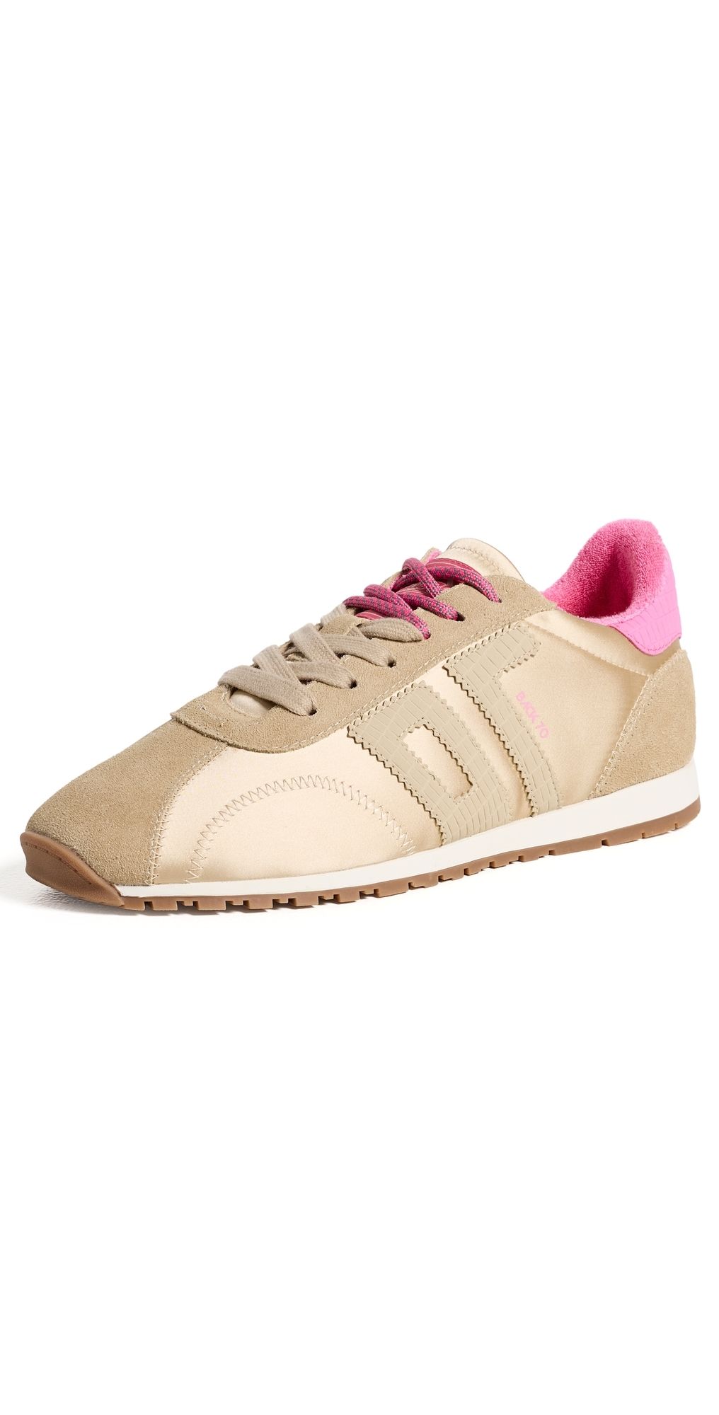 Back 70 Satin Sneakers Beige 41