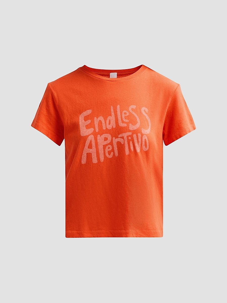 Women's Endless Apertivo Classic T-Shirt - Aperol - Size Medium