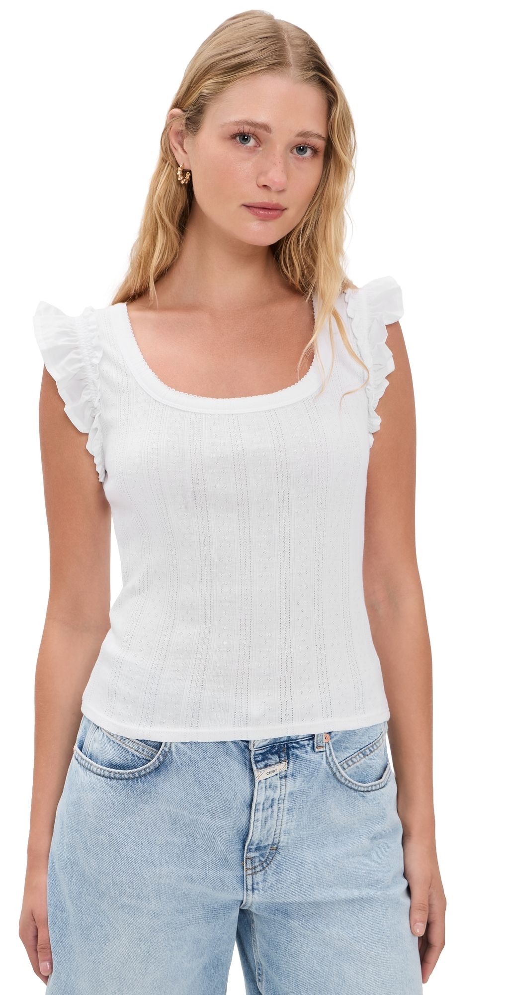 RAILS Giovanna Top White M