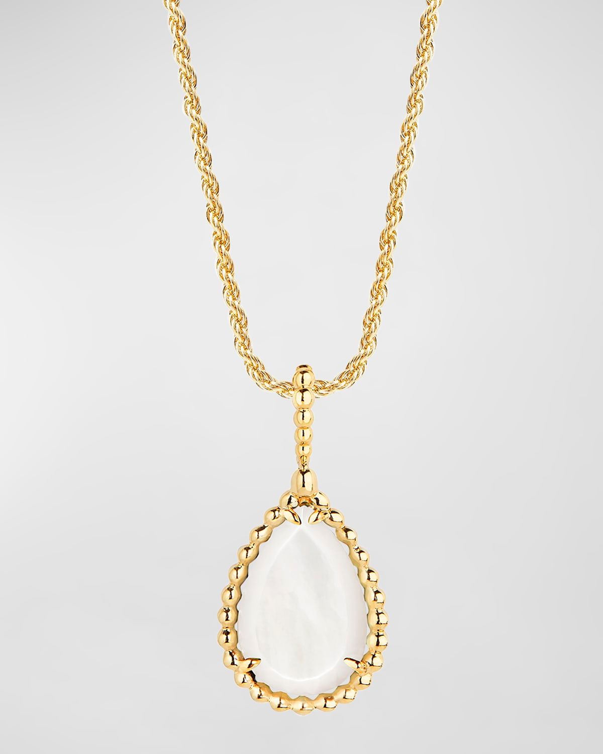 Serpent Boheme 18K Yellow Gold Mother-of-Pearl Medium Pendant Necklace