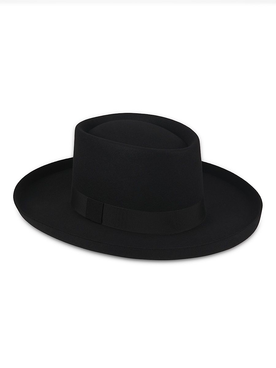 Women's Ofelia Rabbit Hair-Cashmere Hat - Black - Size Small