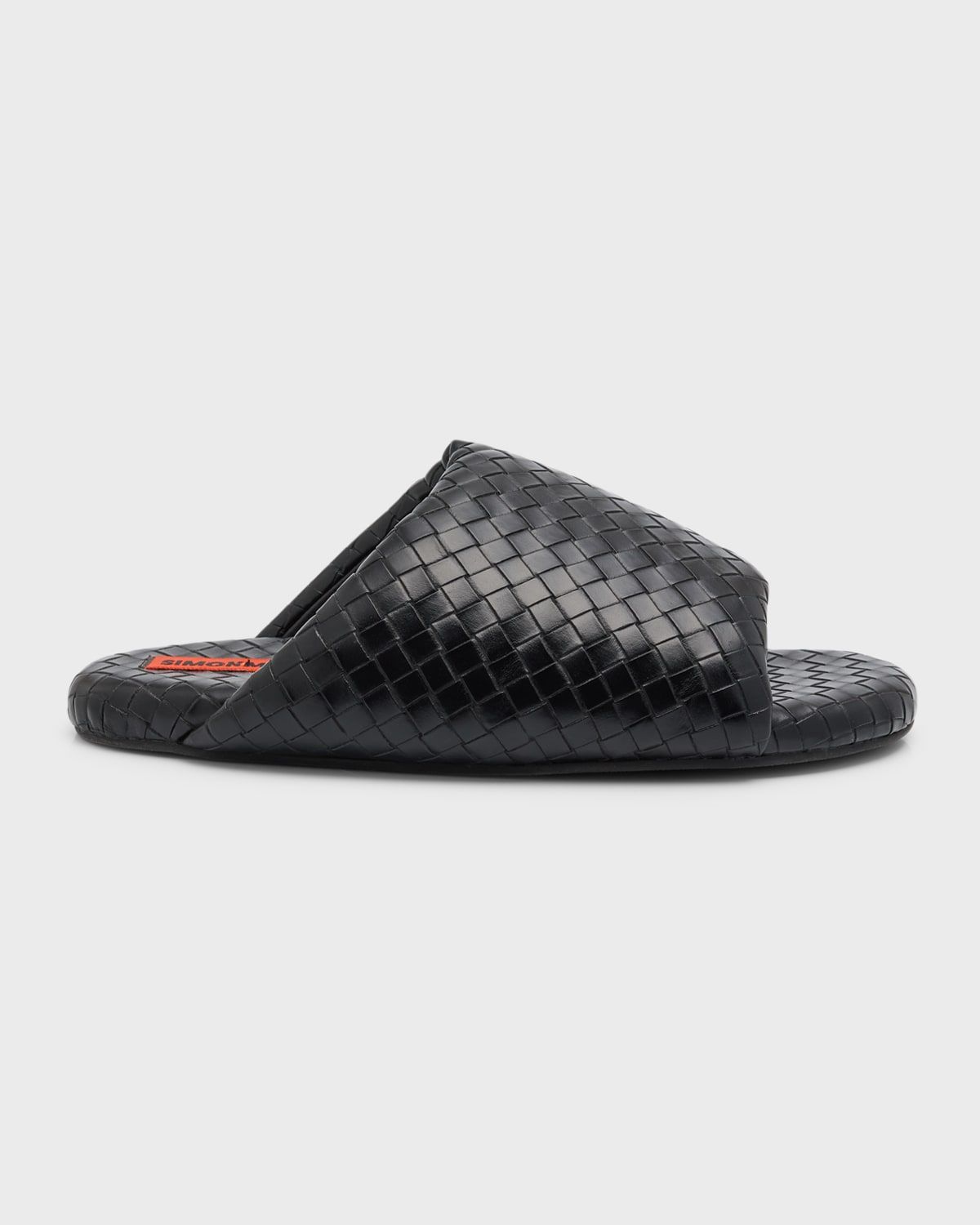 Bubble Vegan Woven Slide Sandals