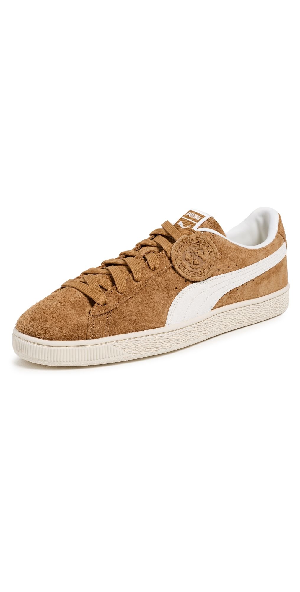 PUMA Suede Charles F. Stead V Sneakers Honey Butter/Puma White 14