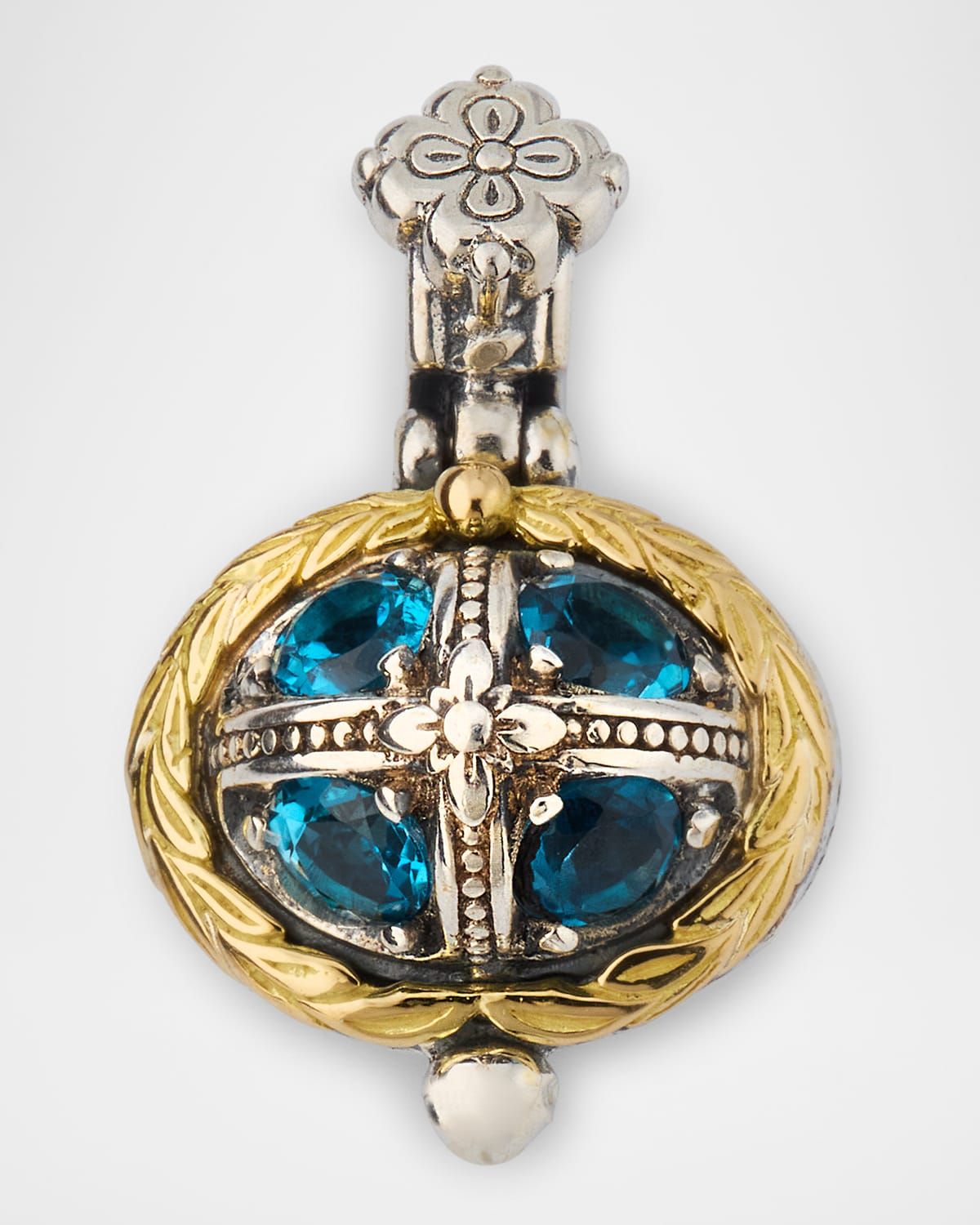 Kyma Blue Topaz Pendant