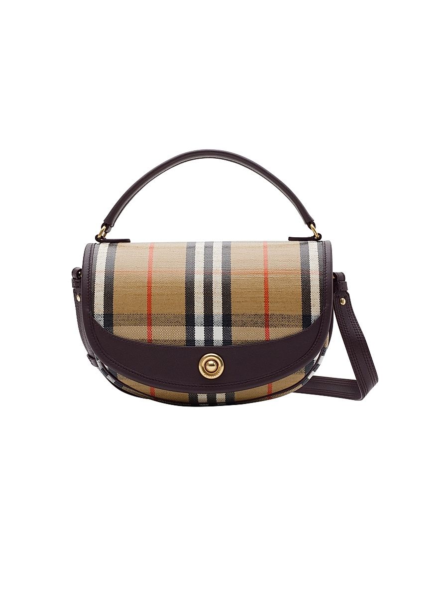 Women's Highlands Check Crossbody Bag - Sand