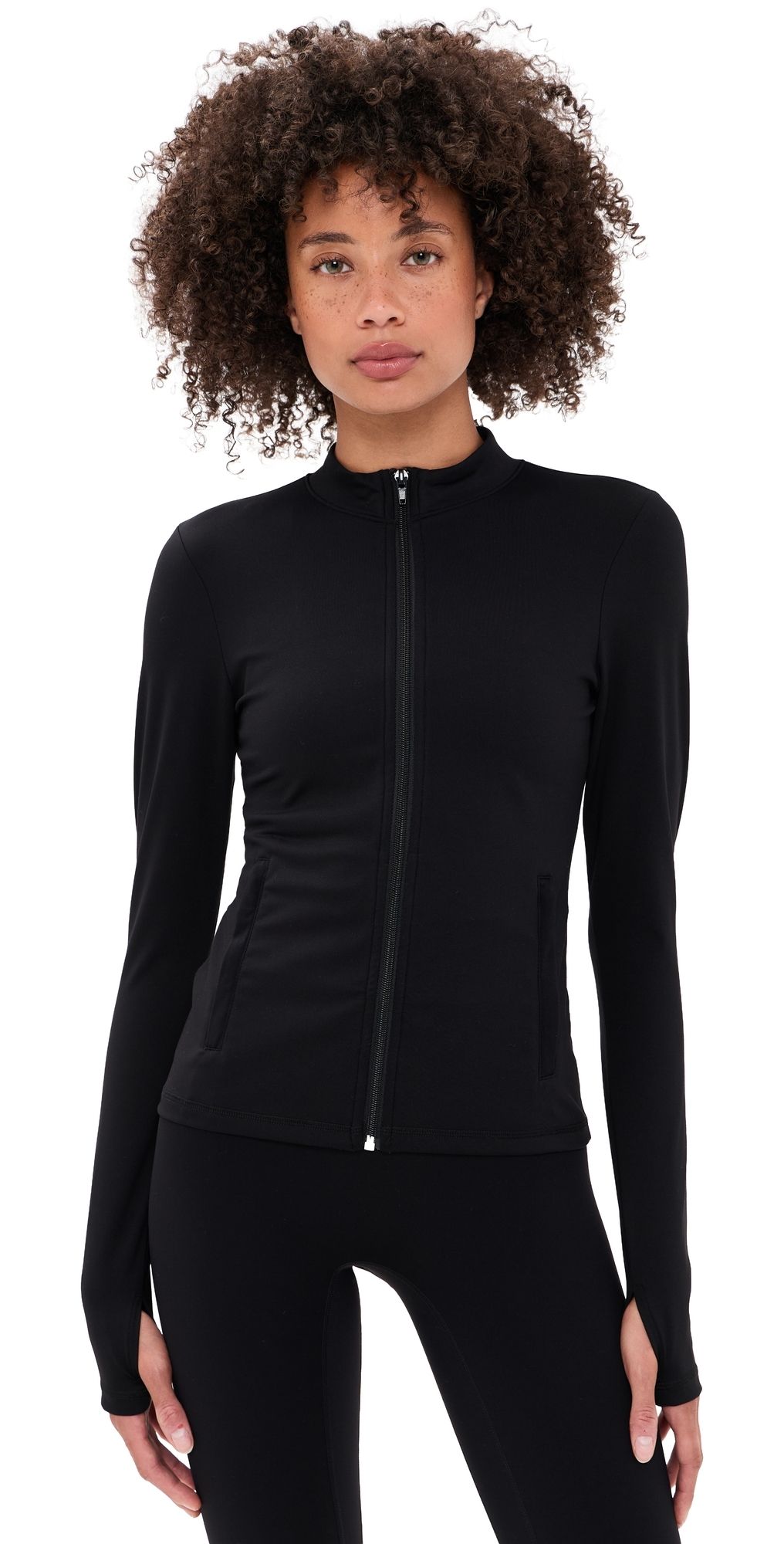 SET Sporty Warm Up Jacket Onyx S