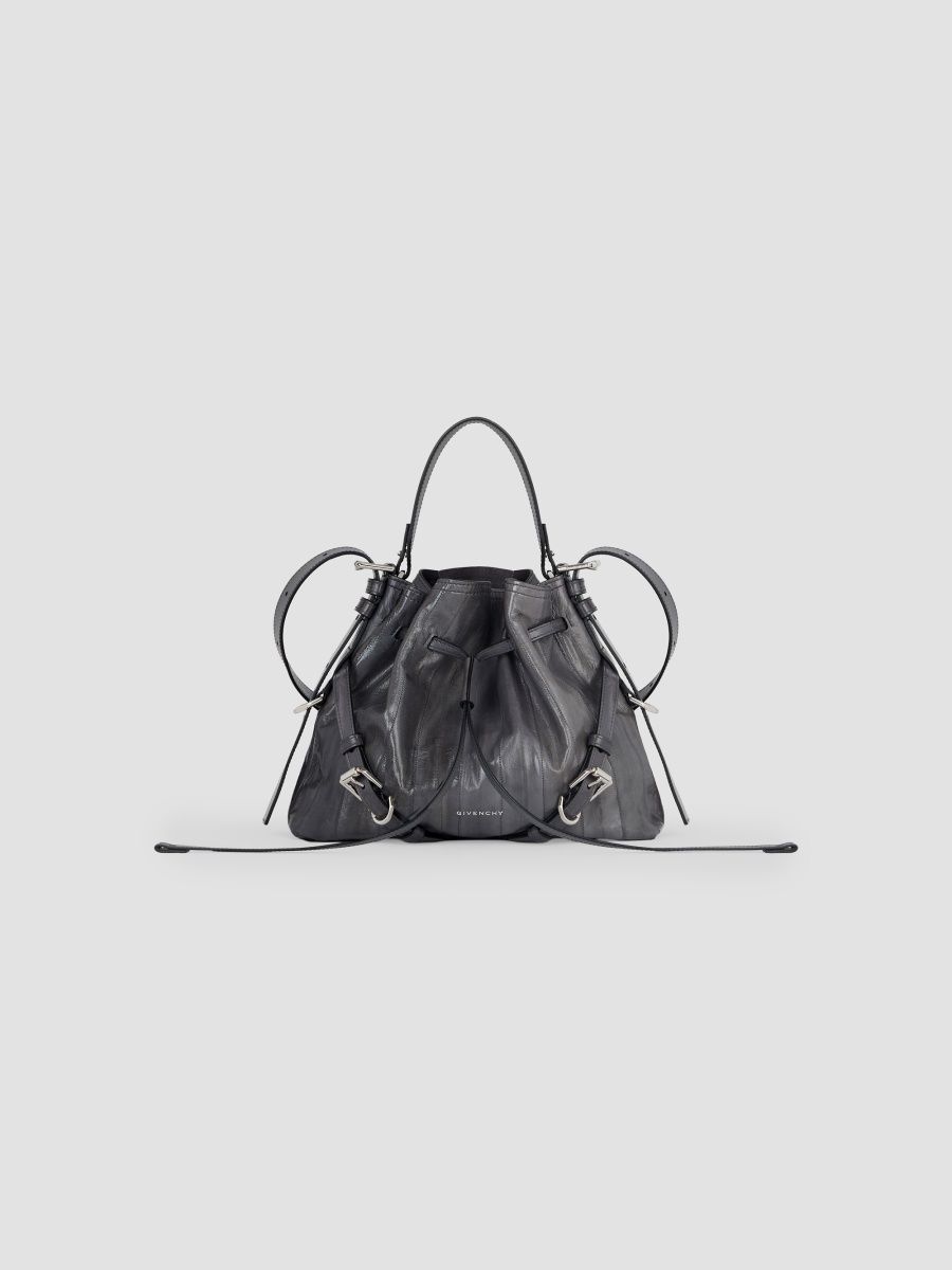 Givenchy Women's Small Voyou Top Handle Bag - Dark Grey