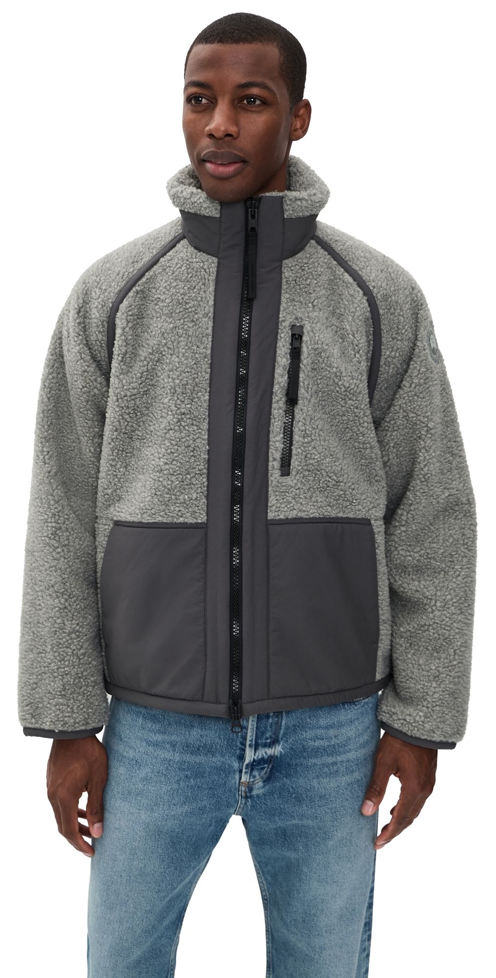 Canada Goose Westport Fleece Jacket Stratus Grey/Anchor Grey M