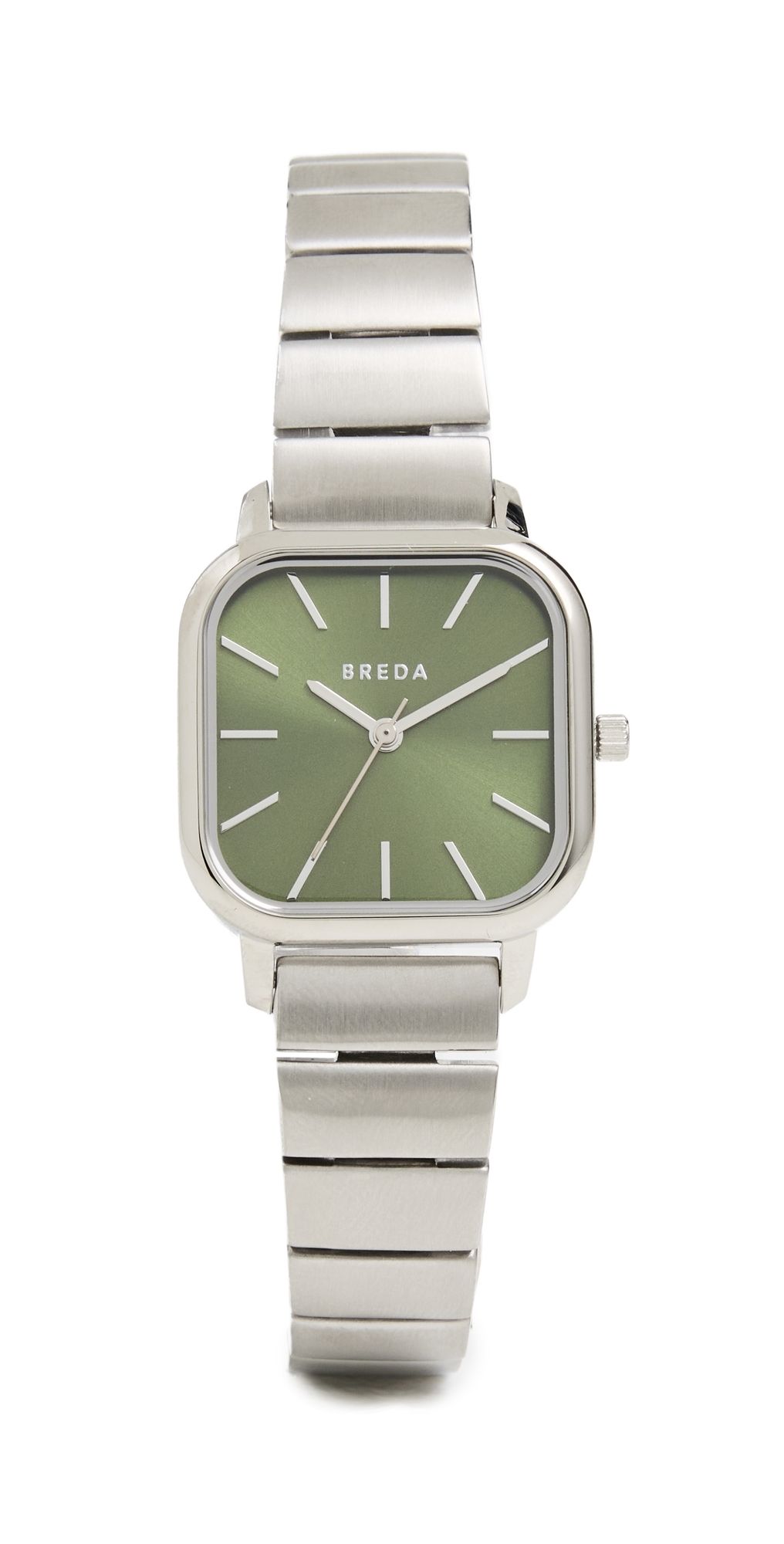 Breda Esther Watch Silver/Moss One Size