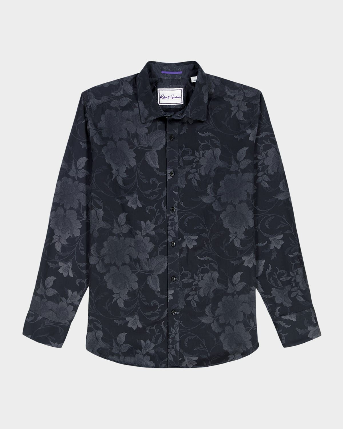Men & apos;s Barnsworth Jacquard Floral Button-Down Shirt