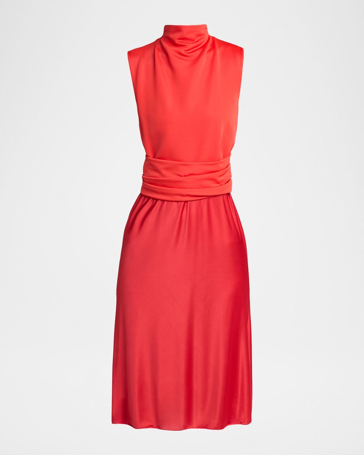 Stretch Viscose Double-Jersey Dress