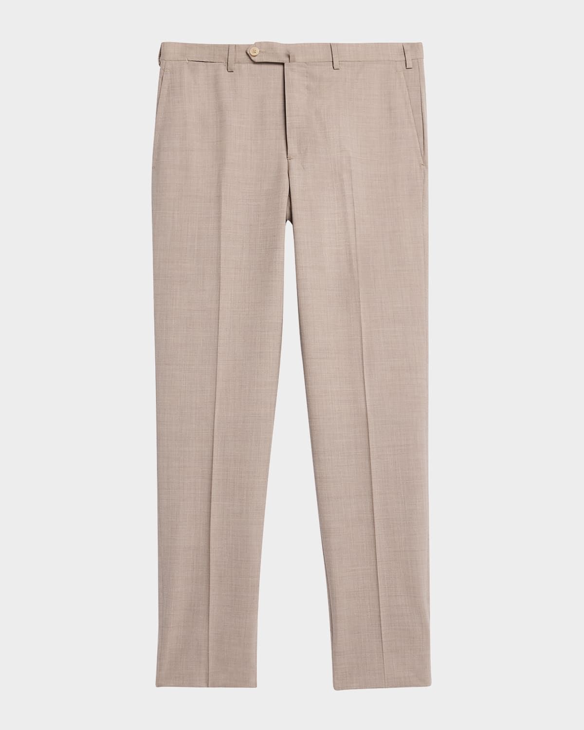 Men & apos;s Wool Flat Front Pants