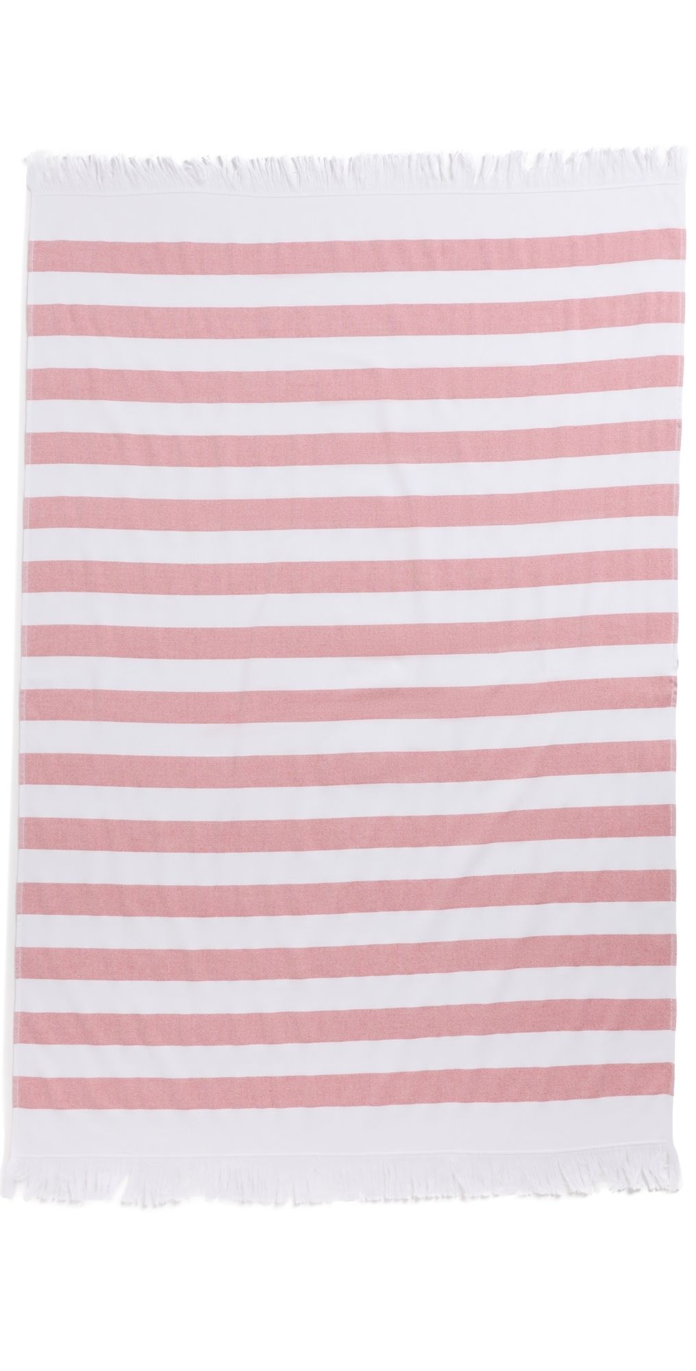 Weezie Beach Towel Nantucket Red Stripe One Size