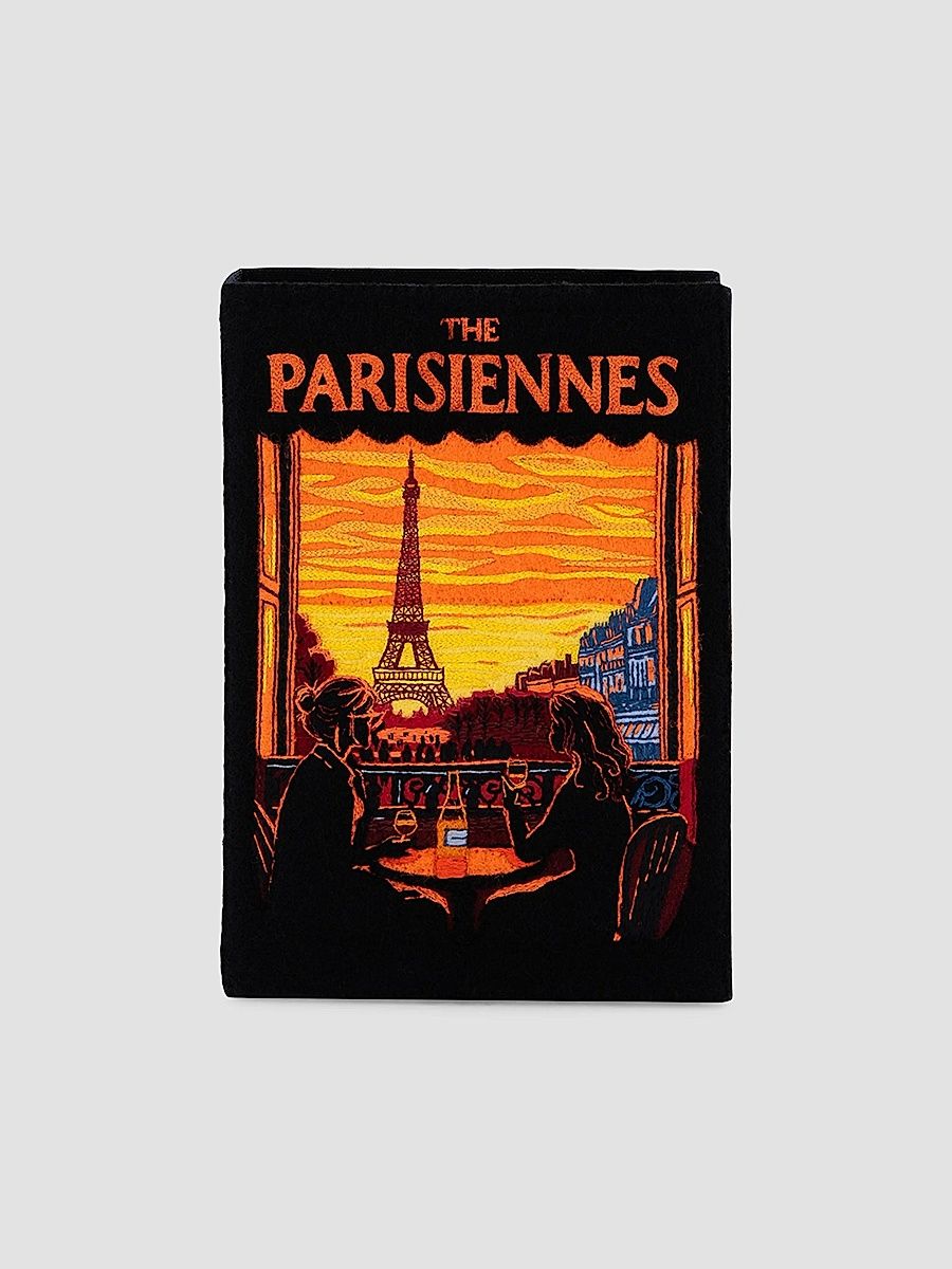 Women's Voyages The Parisiennes Silk Clutch - Black