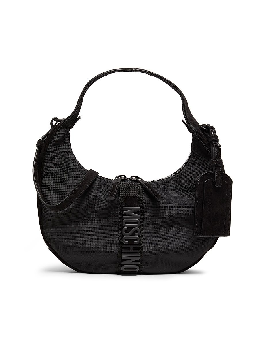 Women's Carry Me Nylon Shoulder Bag - Black