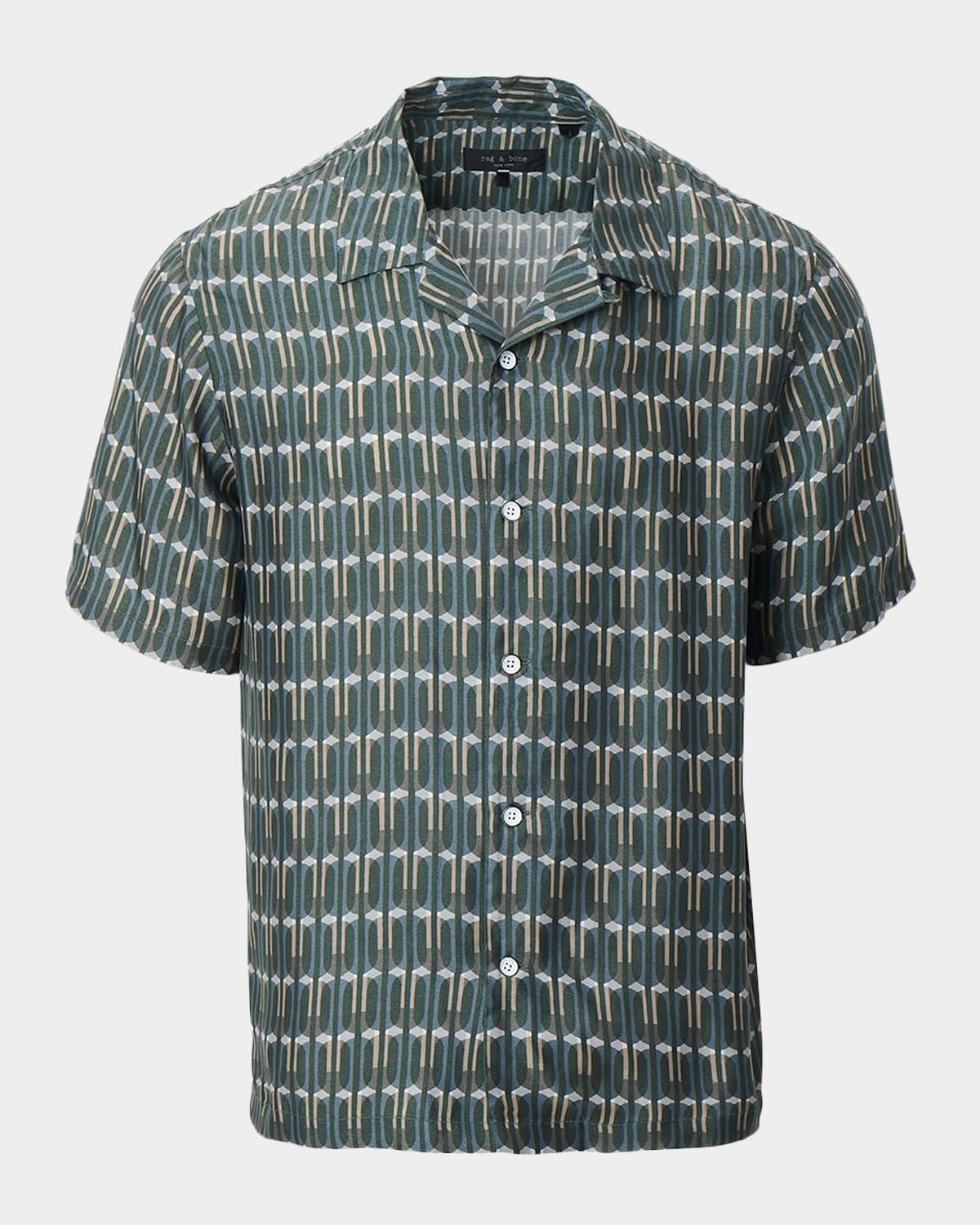 Men & apos;s Avery Viscose Short-Sleeve Shirt