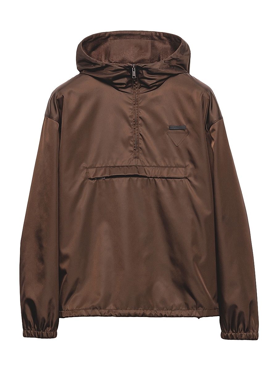 Men's Re-Nylon Anorak - Brown - Size XXL