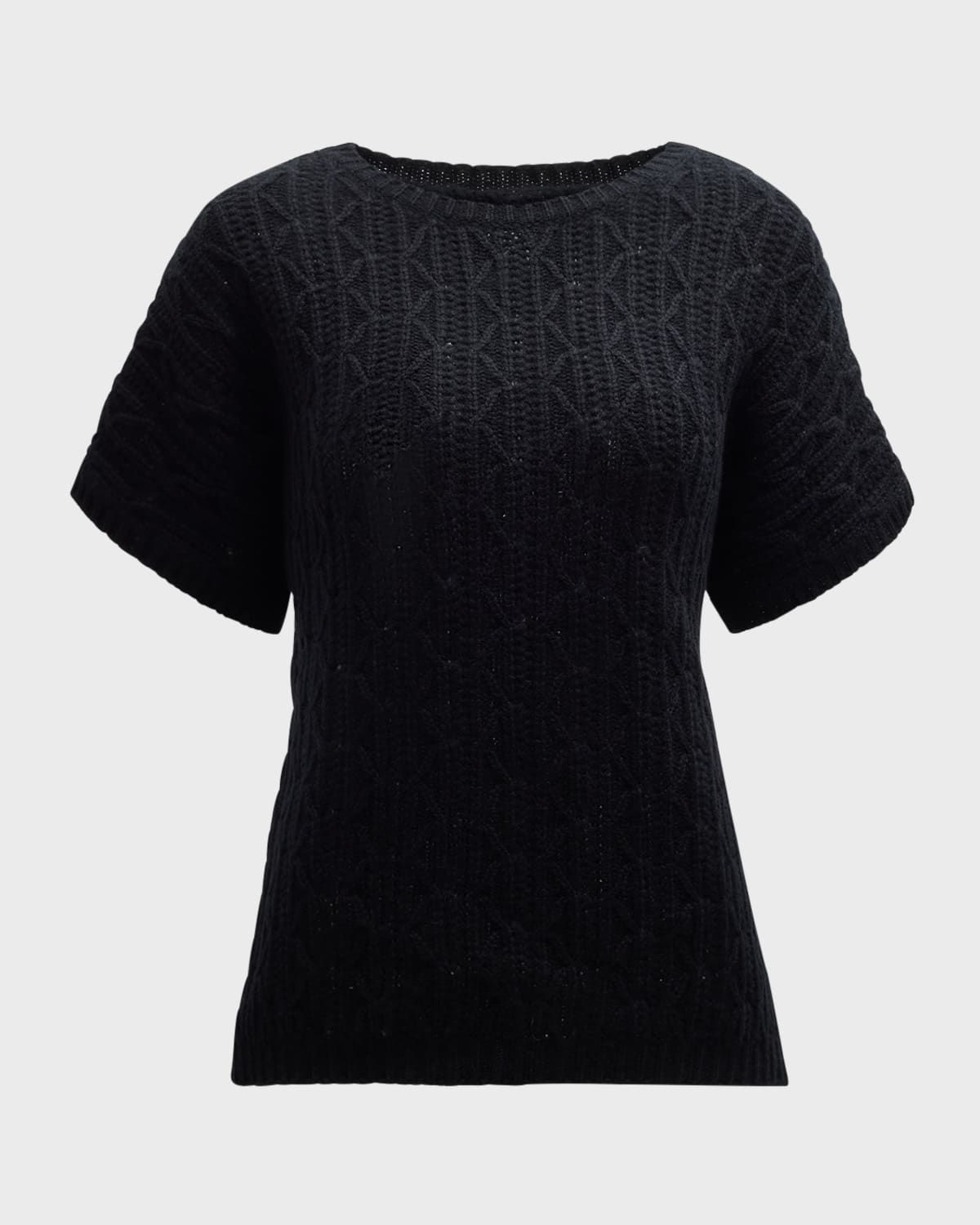 Cashmere Cable Weave Vest