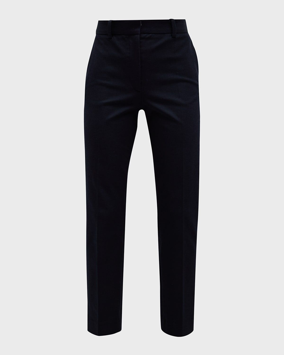Coleman Cropped High-Rise Gabardine Pants