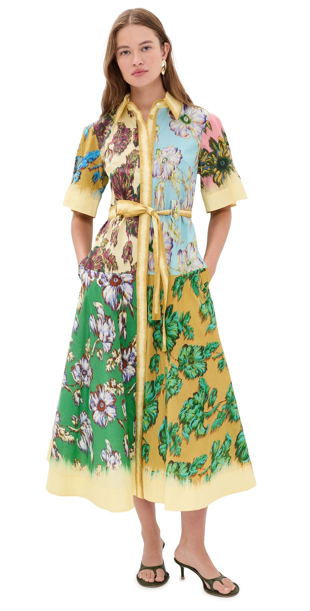 ALÉMAIS Jerry Shirtdress Multi 6