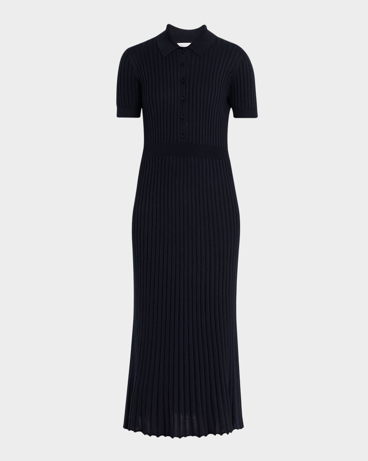 Amor Polo Ribbed Cashmere Dress