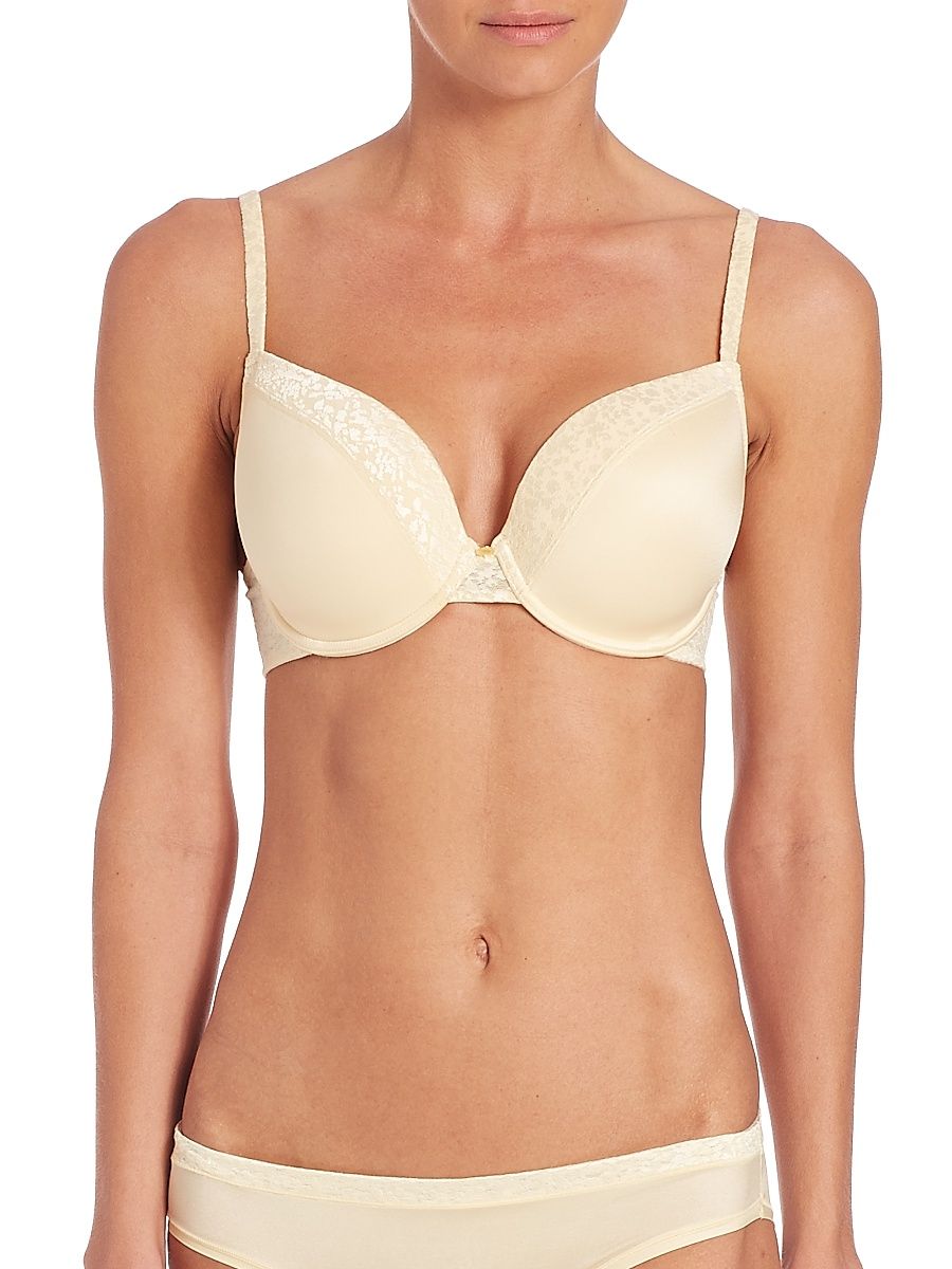 Women's Safari Smoother T-Shirt Bra - Buttercream - Size 38B