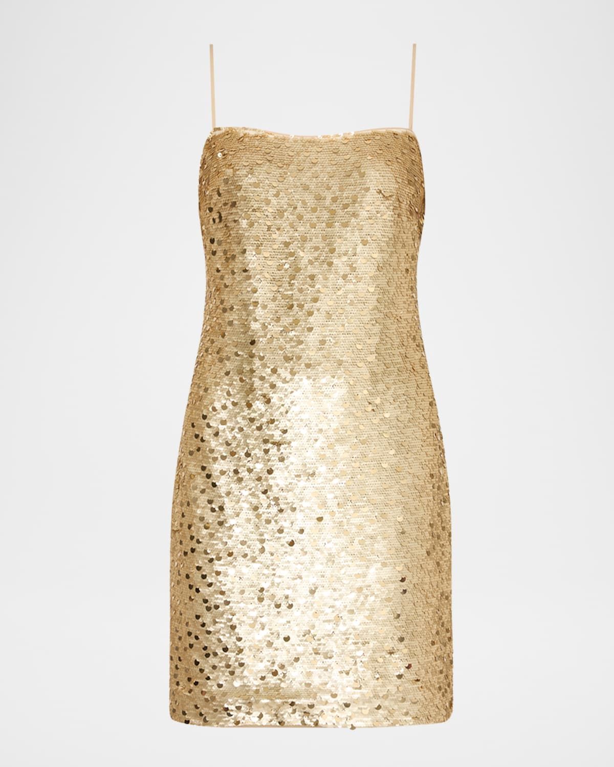 Colette Dotted Sequin Mini Dress
