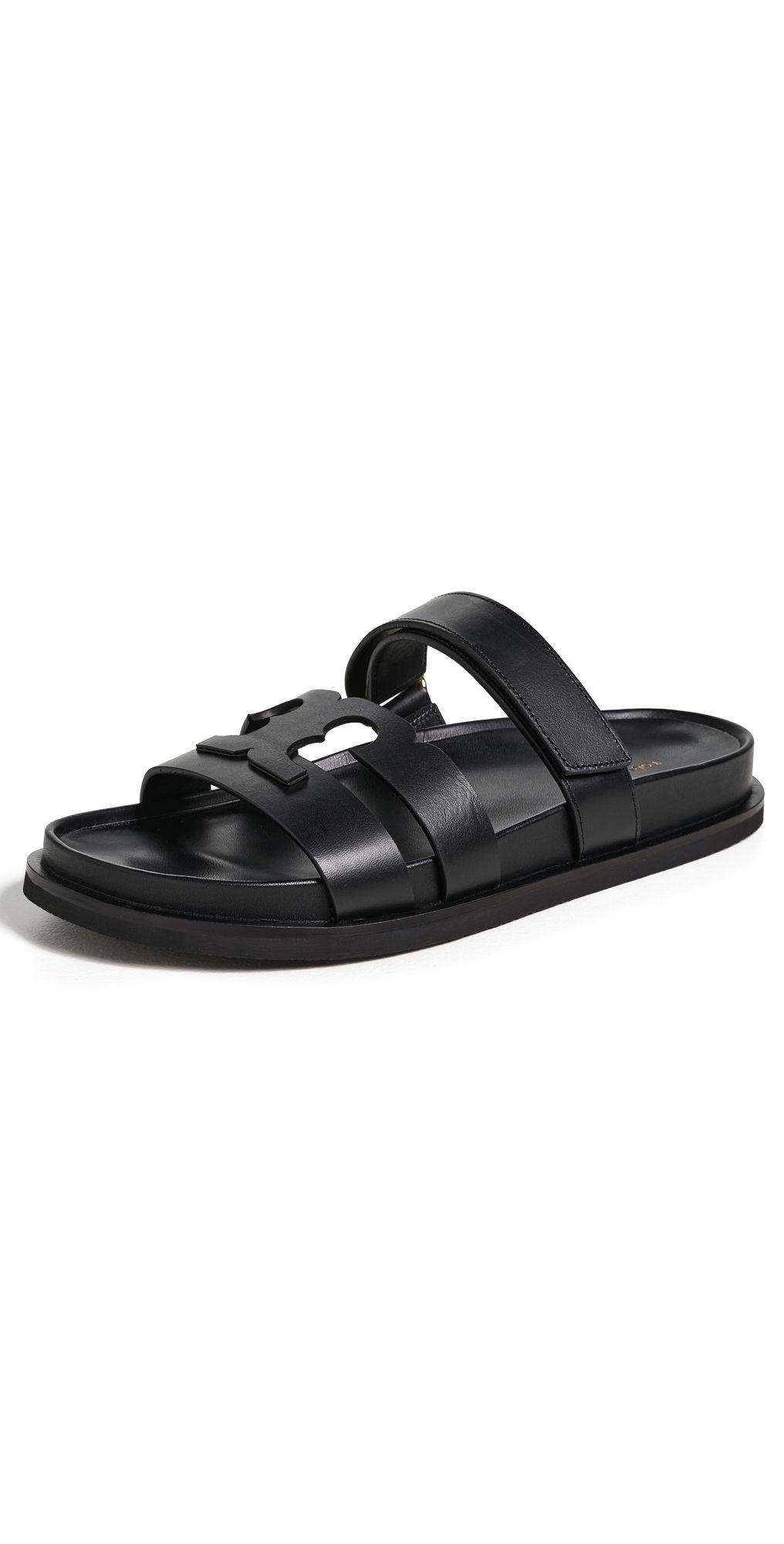 Tory Burch Ines Sport Slides Perfect Black 10