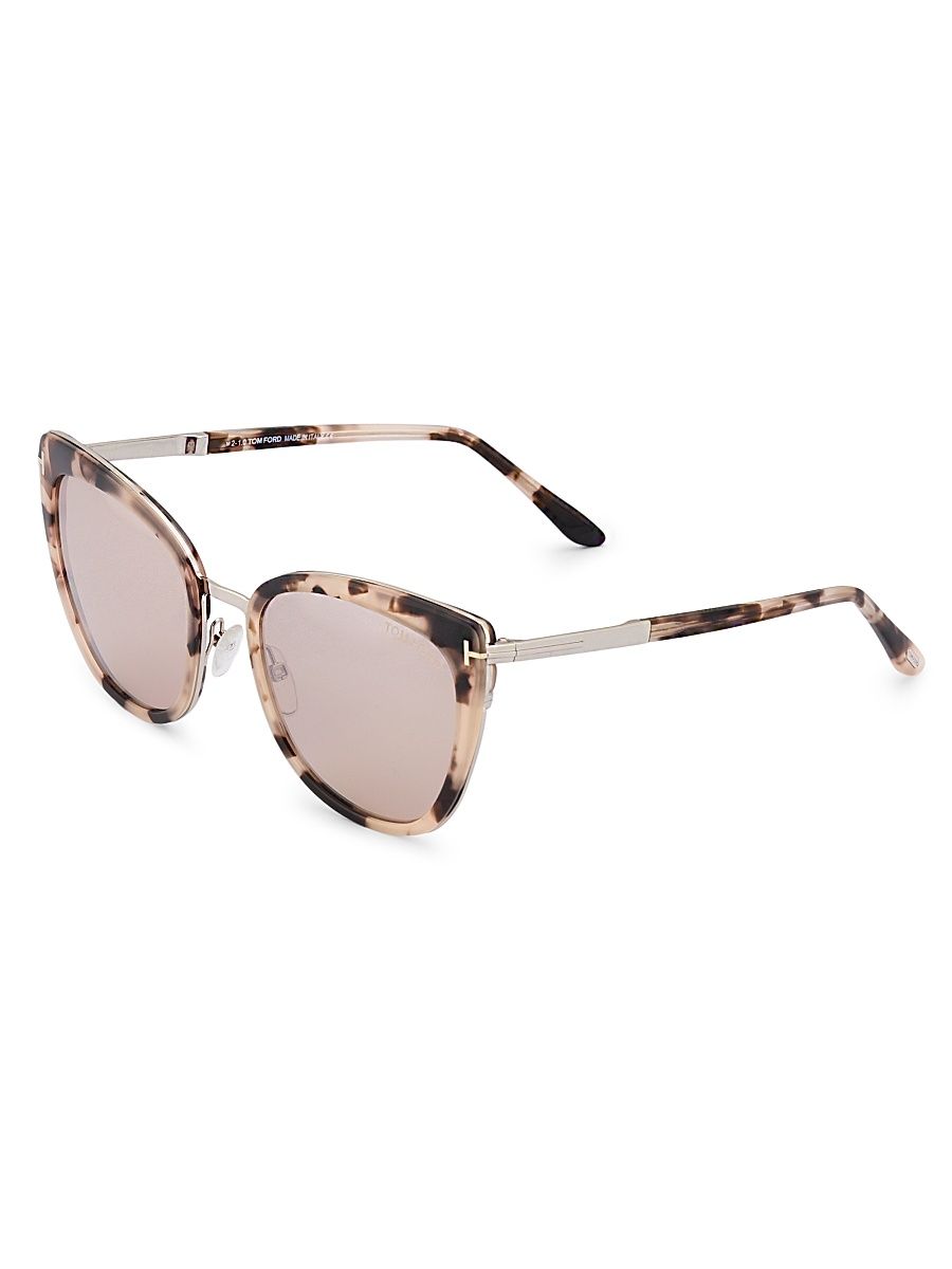 Women's Siwona 57MM Butterfly Sunglasses - Havana