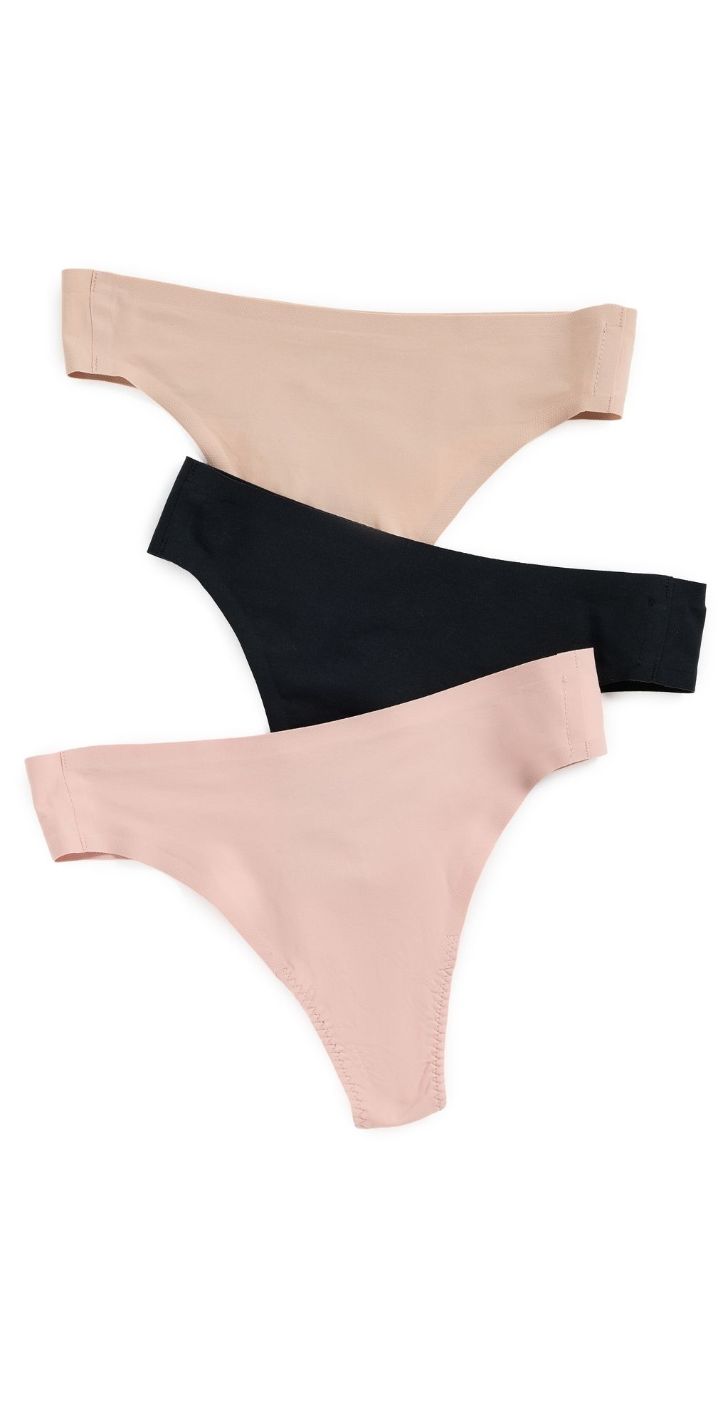 SPANX Fit To You Thong 3 Pack Multi One Size